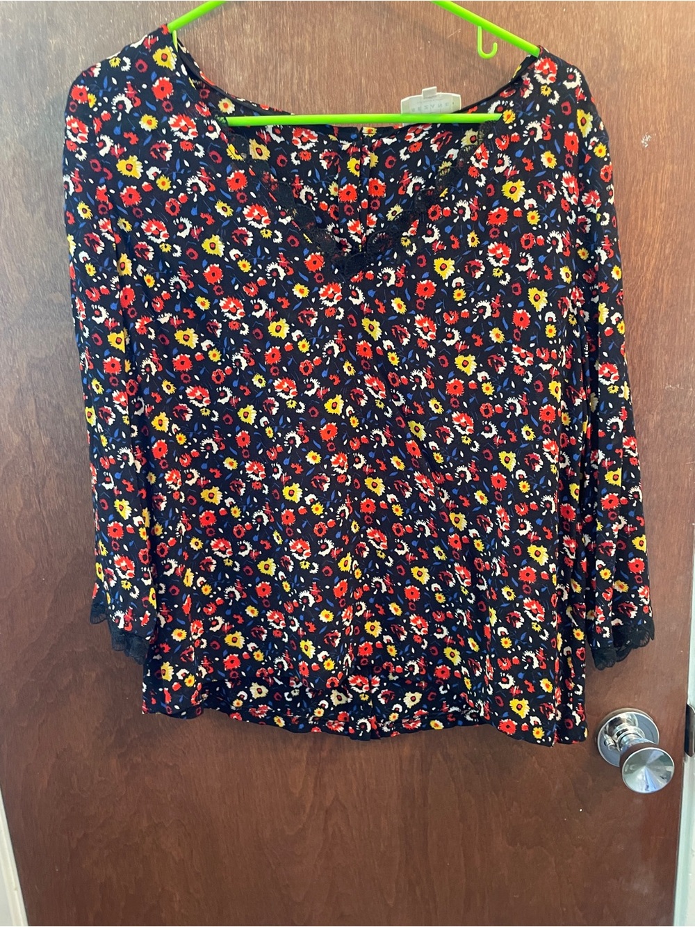 Sézane flower blouse 38